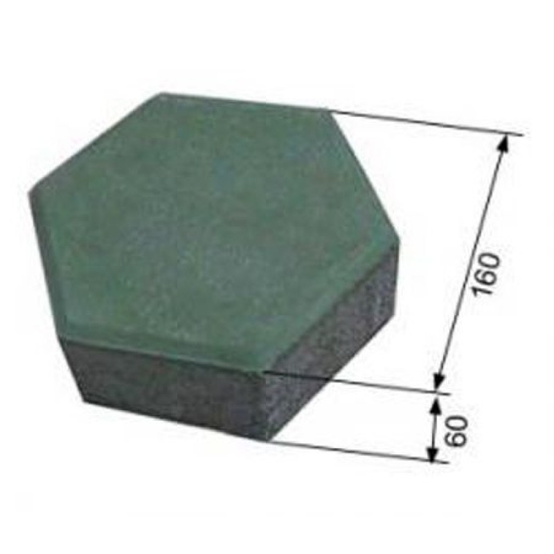 Gạchblock lục giác